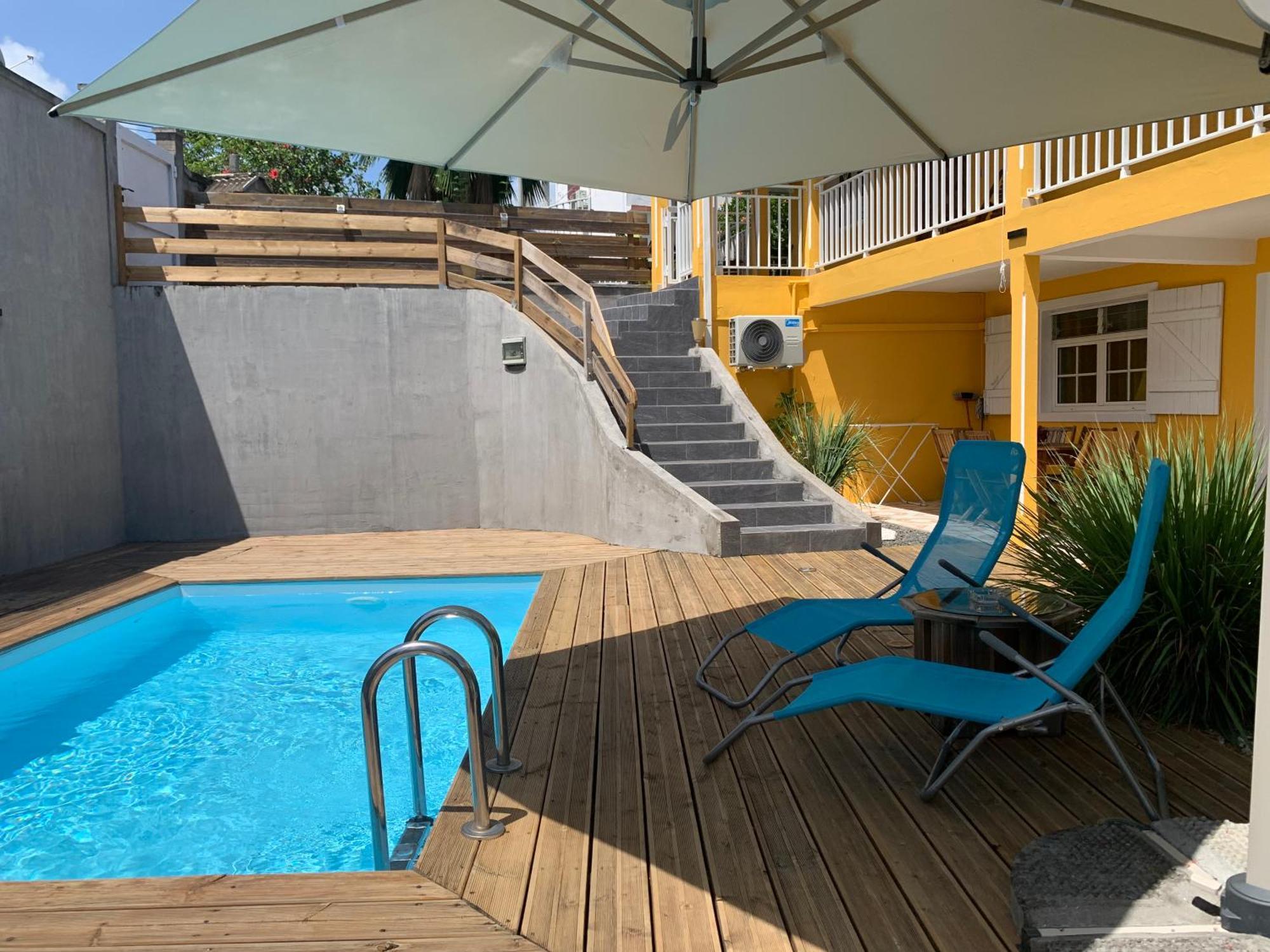 Bas De Villa De 3 Chambres Et Spa Vieux-Habitants Eksteriør billede